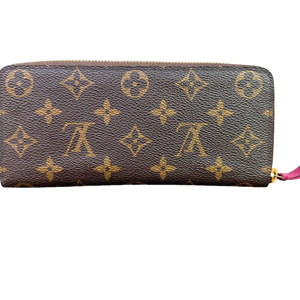 Louis Vuitton Clémence Wallet M60742 (Fuchsia Interior) in 👌 Pristine Condition - Picture 5 of 16